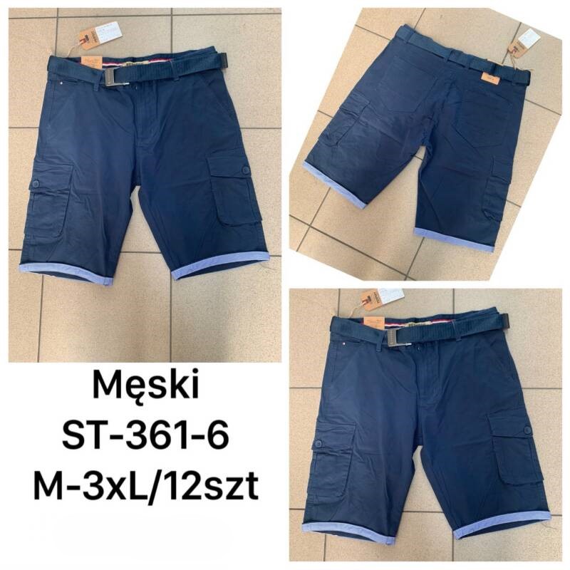  Spodenki męskie Roz M-3XL, 1 Kolor Paczka 12 szt